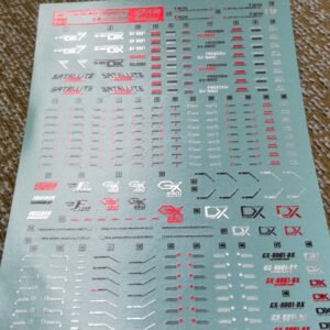 Decal - D01 - Double X (Metallic Decals)