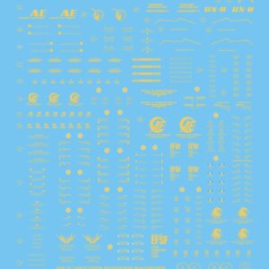 Decal - UC01B - Banshee (Gold Decals)