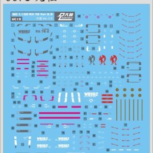 Decal - UC13 - RX-78-2 ver 3.0
