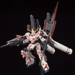 HG - RX-0 Full Armor Unicorn Gundam (Destroy Mode) Red Color Ver. - Afbeelding 5