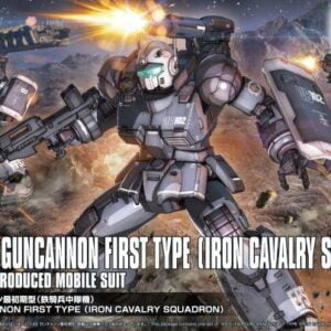 HG - RCX-76-02 Guncannon First Type Iron Cavalry Squadron (Gundam The Origin Ver.) - Afbeelding 1
