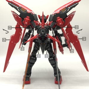 Decal - GN15 - PPGN-001 Gundam Exia Dark Matter – Bild 3