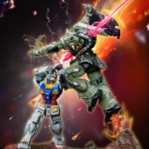 BNFDX - Gundam VS Zaku Statue  (Limited)