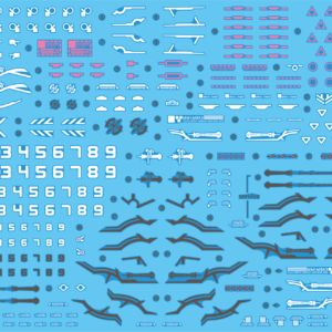 Decal - DP82 - MG - ZGMF-1017GR GINN Gladiator