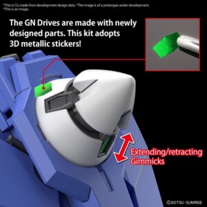 HG - GN-0000DVR/II Gundam 00 Diver Arc - Image 10