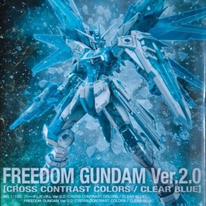 PB - MG - ZGMF-X10A Freedom Gundam [Cross Contrast Color/Clear Blue]
