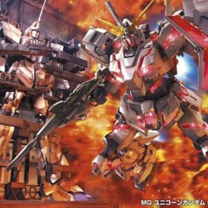 MG - RX-0 Unicorn Gundam HD Color + MS Cage