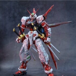 Nillson Work - PG 1/60 Astray Red Frame with Flight Pack 4 Katana Version.