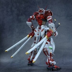 Nillson Work - PG 1/60 Astray Red Frame with Flight Pack 4 Katana Version. - Afbeelding 3